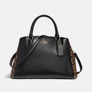 Coach bag with camo rose detail